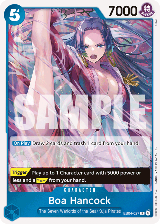 Boa Hancock - EB04-027 - Rare - Egghead Crisis