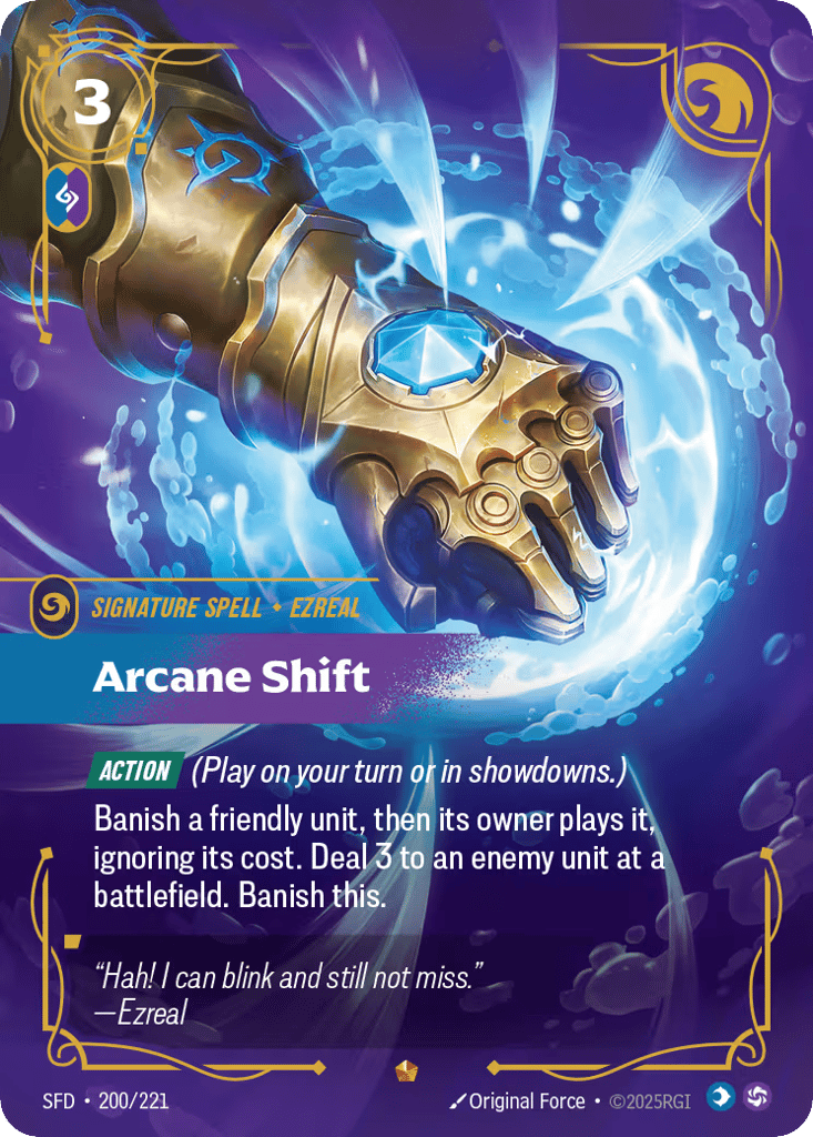 Arcane Shift - 200/221 - Epic - Spiritforged