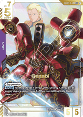 Sazabi - GD05-049 - Legend Rare (Special Alternate Art) - Freedom Ascension