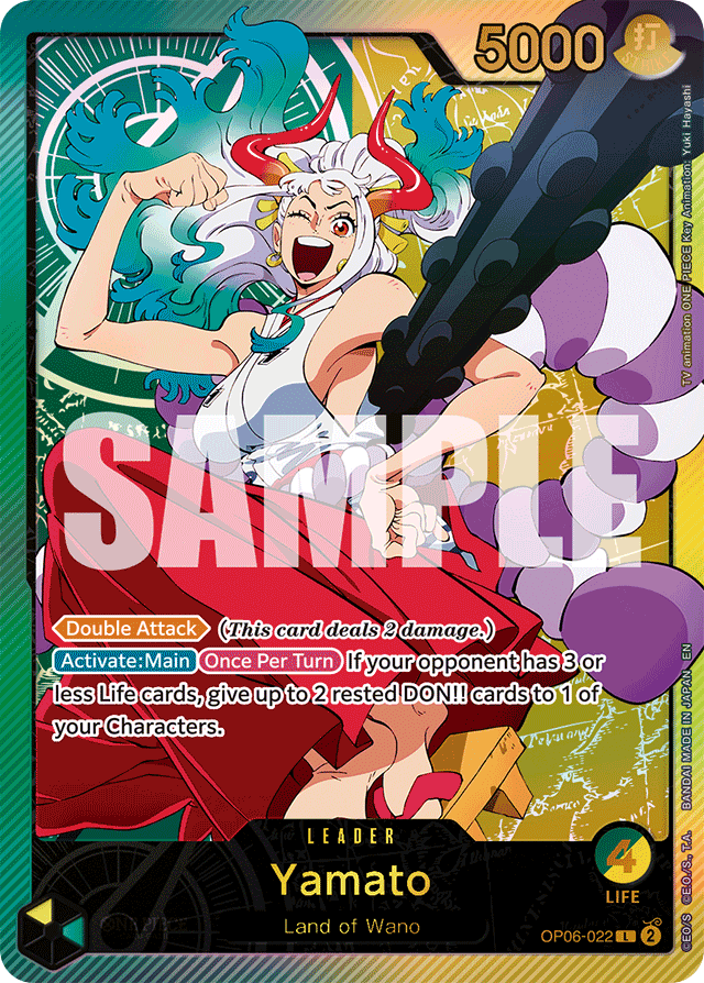 Yamato - OP06-022 - Leader (Special Alternate Art) - Wings of the Captain