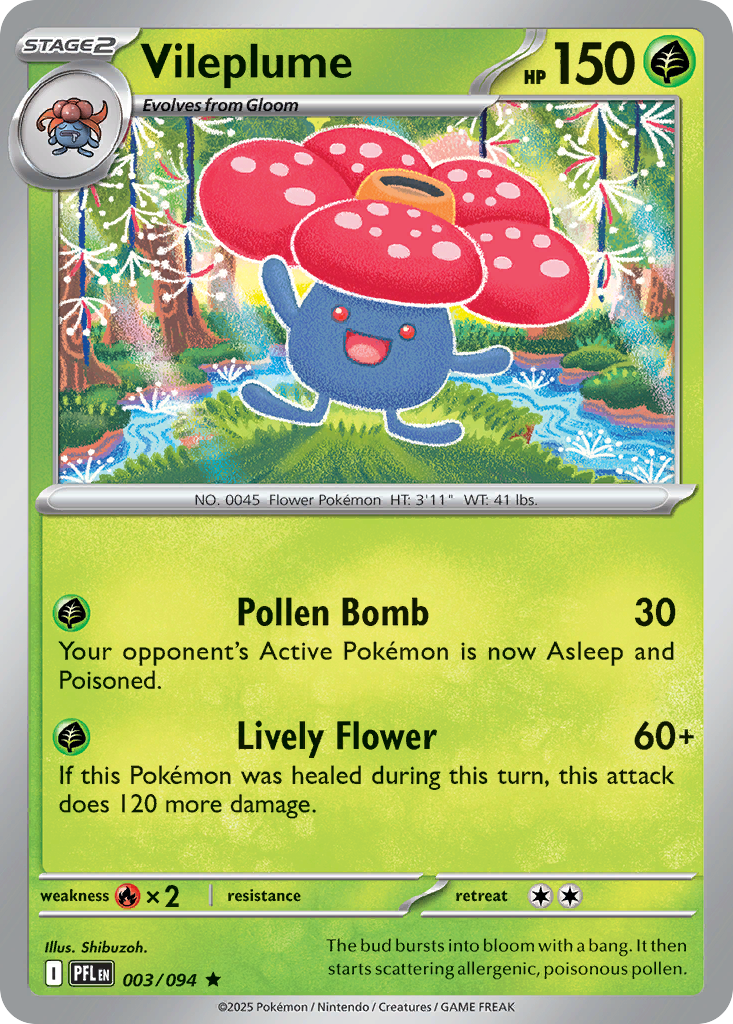 Vileplume - 03/94 - Phantasmal Flames