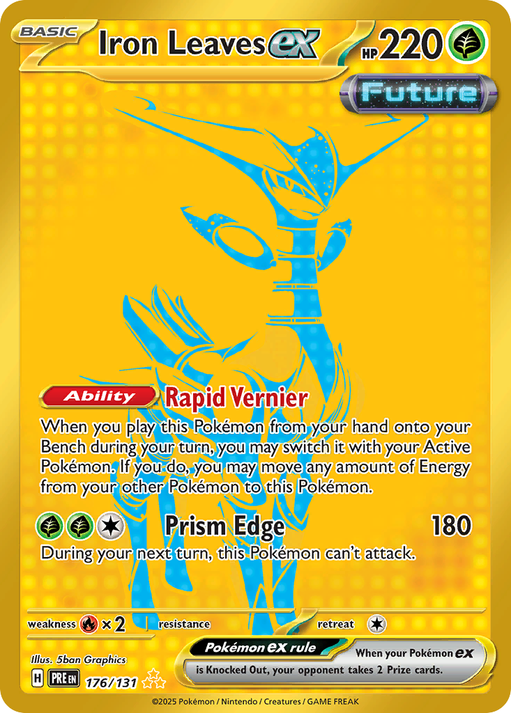 Iron Leaves ex - 176/131 - Prismatic Evolutions