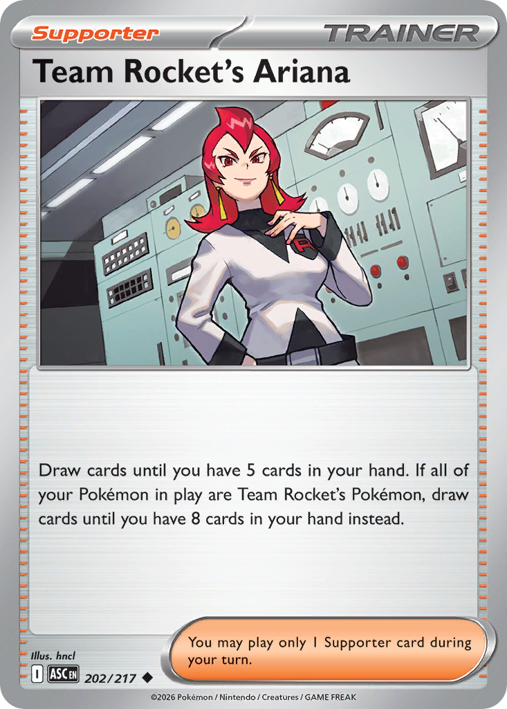 Team Rocket's Ariana - 202/217 - Ascended Heroes