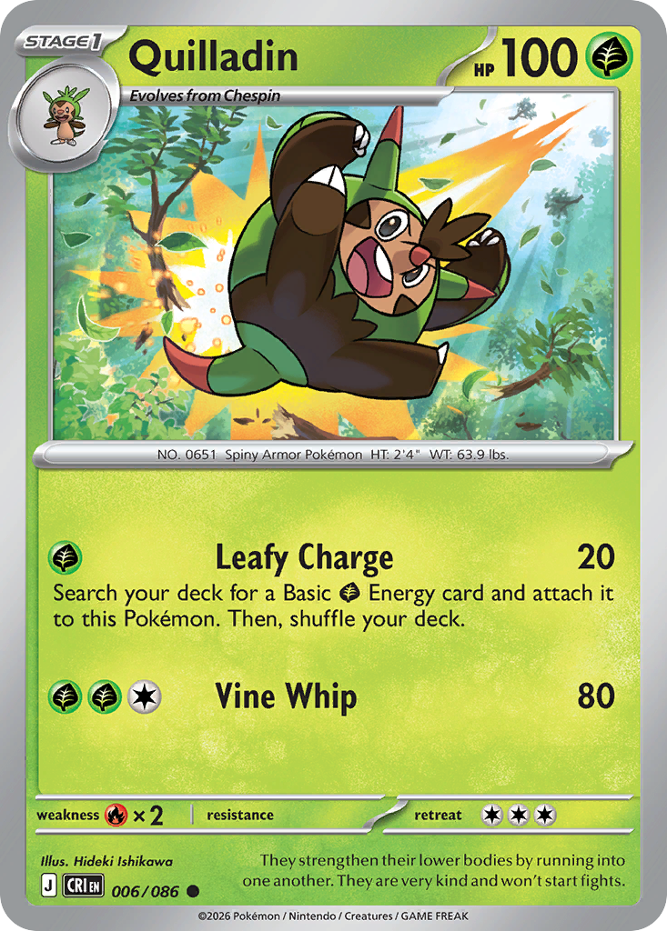 Quilladin - 06/86 - Chaos Rising