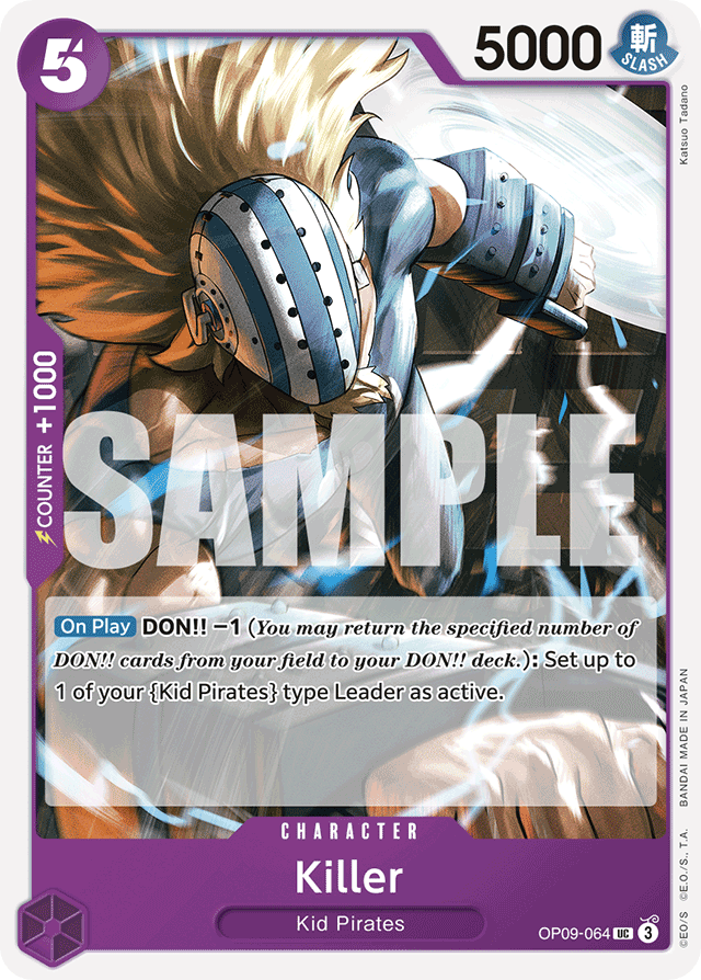 Killer - OP09-064 - Uncommon - Emperors In The New World