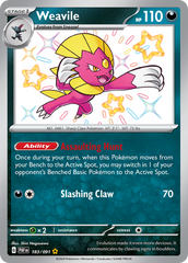 Weavile - 183/91 - Paldean Fates