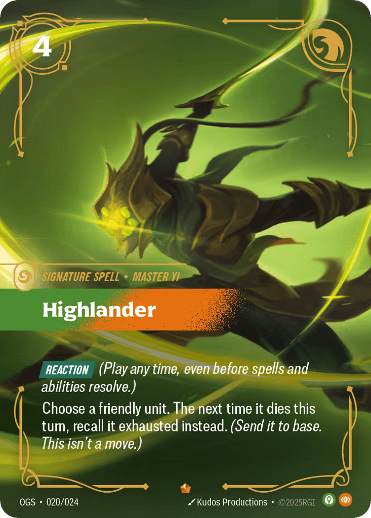 Highlander - 020/024 - Epic - Proving Grounds