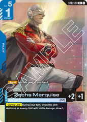 Zechs Merquise - ST02-011 - Common (Alternate Art) - Wings of Advance