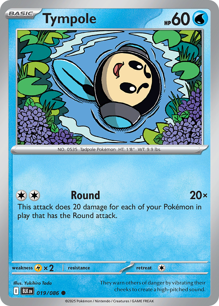 Tympole - 19/86 - Black Bolt