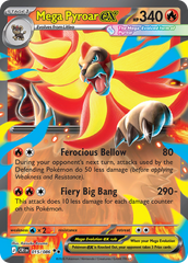 Mega Pyroar ex - 15/86 - Chaos Rising