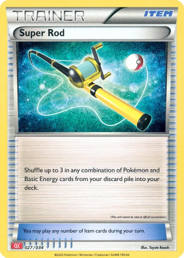 Super Rod - 27/34 - Pokémon TCG Classic - Charizard