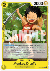 Monkey.D.Luffy - ST13-014 - Common (Reprint) - Ultra Deck: The Three Brothers