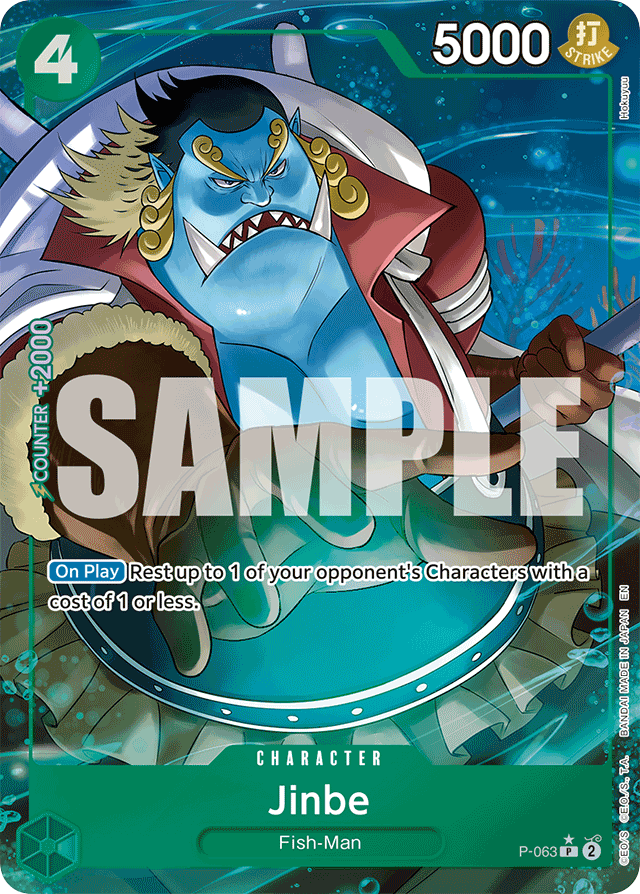 Jinbe - P-063 - Promo (Alternate Art) - Promos