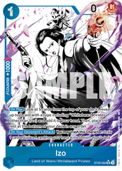 Izo - ST22-002 - Super Rare (Alternate Art) - Ace & Newgate