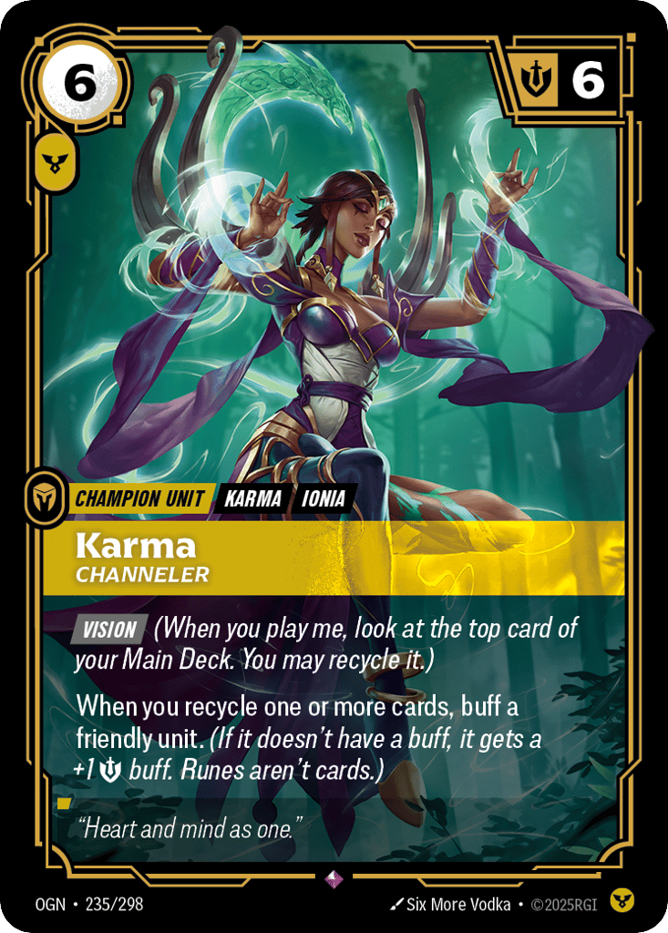 Karma, Channeler - 235/298 - Rare - Origins