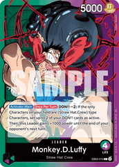 Monkey.D.Luffy - EB02-010 - Leader - Anime 25th Collection