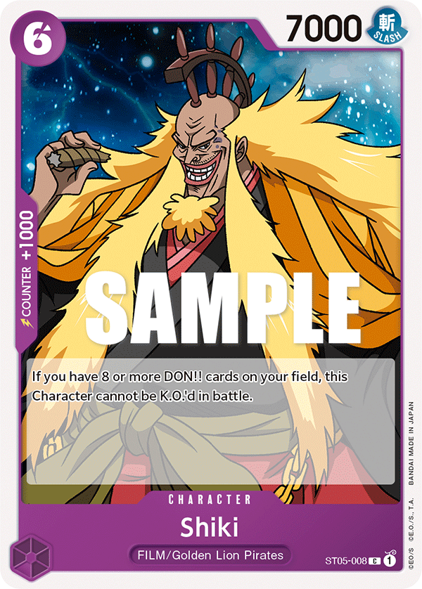 Shiki - ST05-008 - Common - ONE PIECE FILM edition