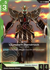 Gundam Sandrock - GD01-028 - Rare - Newtype Rising