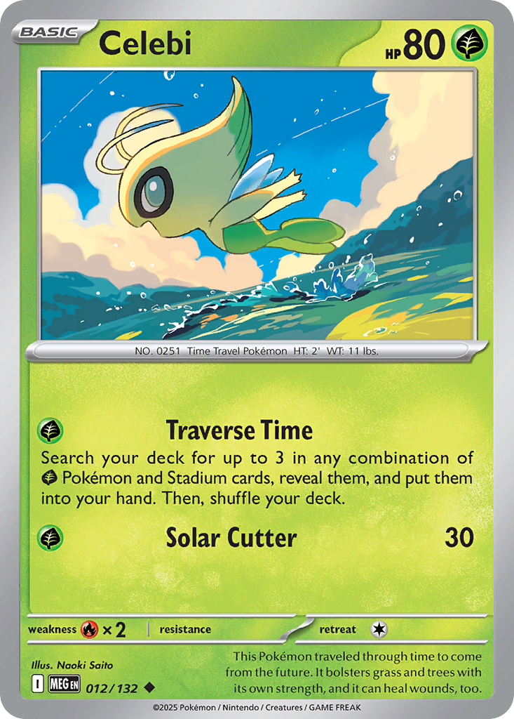 Celebi - 012/132 - Mega Evolution