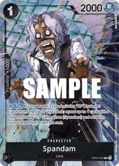 Spandam - OP03-086 - Rare (Alternate Art) - Pillars of Strength