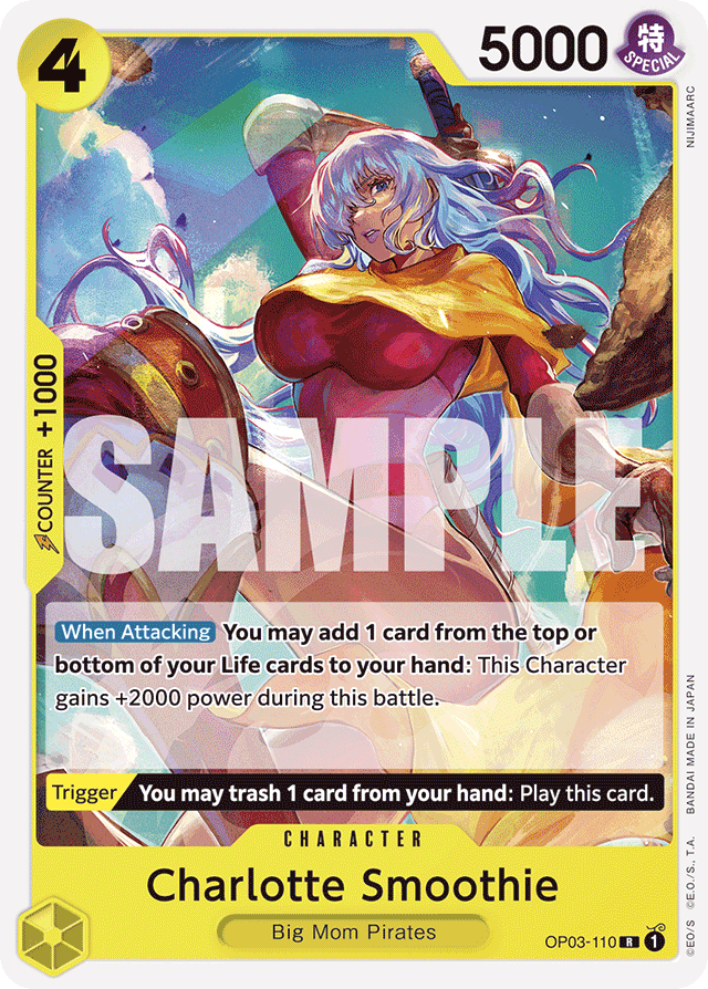 Charlotte Smoothie - OP03-110 - Rare (Reprint) - Pillars of Strength