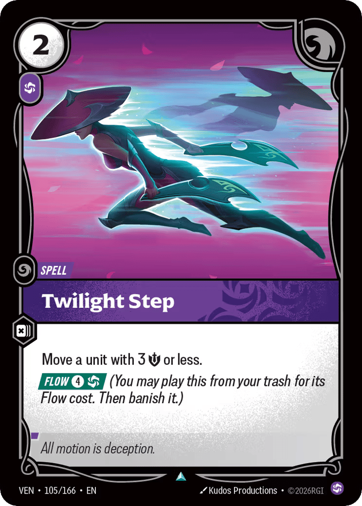 Twilight Step - 105/166 - Uncommon - Vendetta