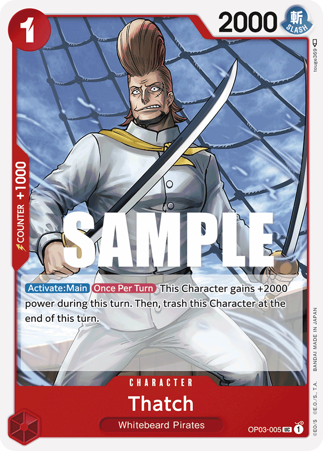 Thatch - OP03-005 - Uncommon - Pillars of Strength