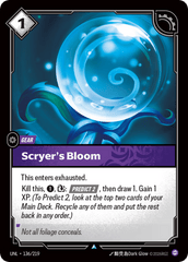 Scryer's Bloom - 136/219 - Uncommon - Unleashed