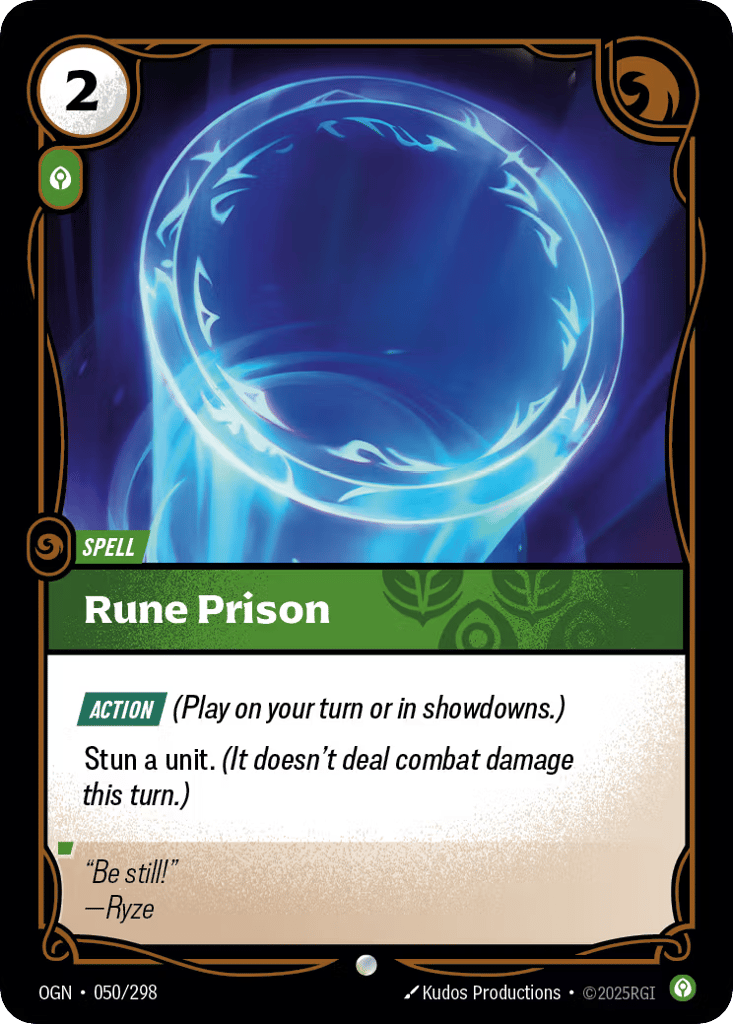 Rune Prison - 050/298 - Common - Origins