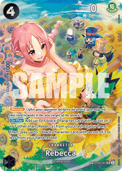 Rebecca - OP05-091 - Super Rare (Special Alternate Art) - Awakening of the New Era