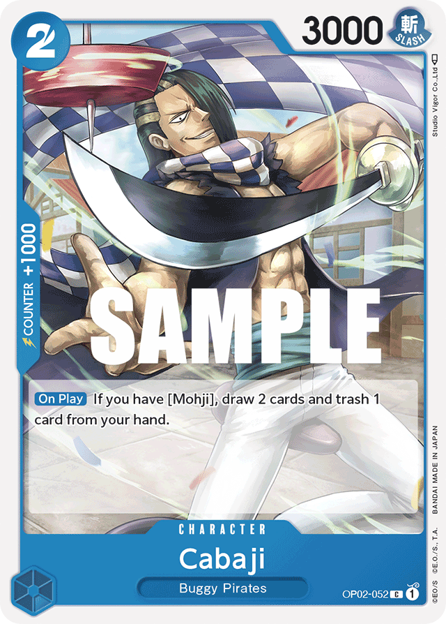 Cabaji - OP02-052 - Common - Paramount War