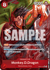 Monkey.D.Dragon - OP07-015 - Super Rare (Alternate Art) - 500 Years In The Future