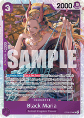 Black Maria - OP08-074 - Super Rare (Reprint) - Two Legends