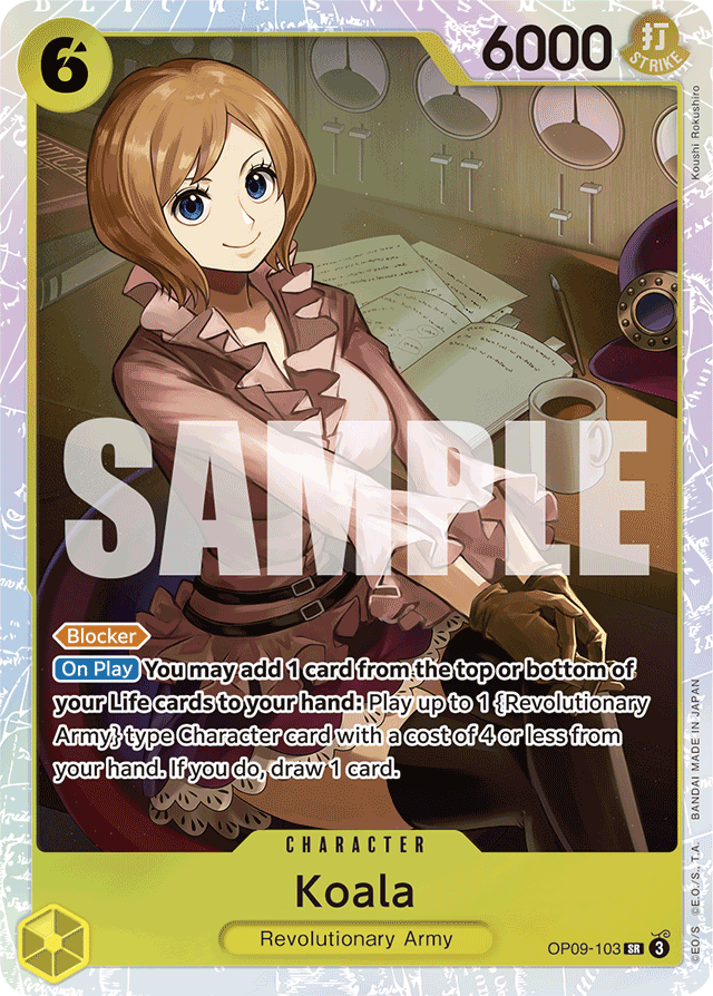 Koala - OP09-103 - Super Rare - Emperors In The New World