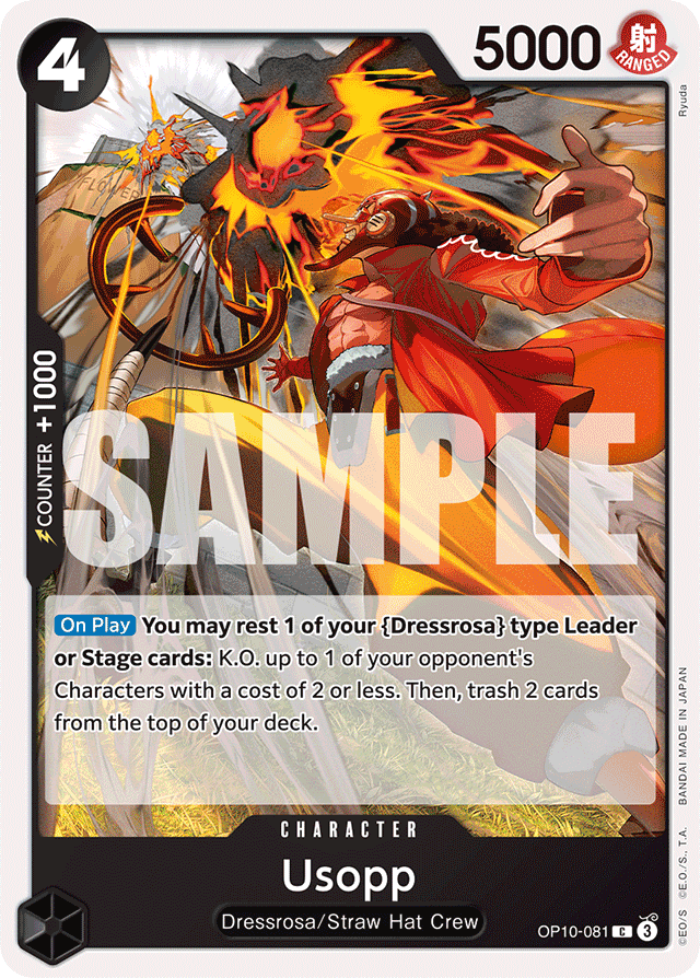 Usopp - OP10-081 - Common - Royal Blood