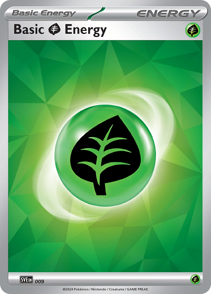 Basic Grass Energy - 009 - Scarlet & Violet Energies