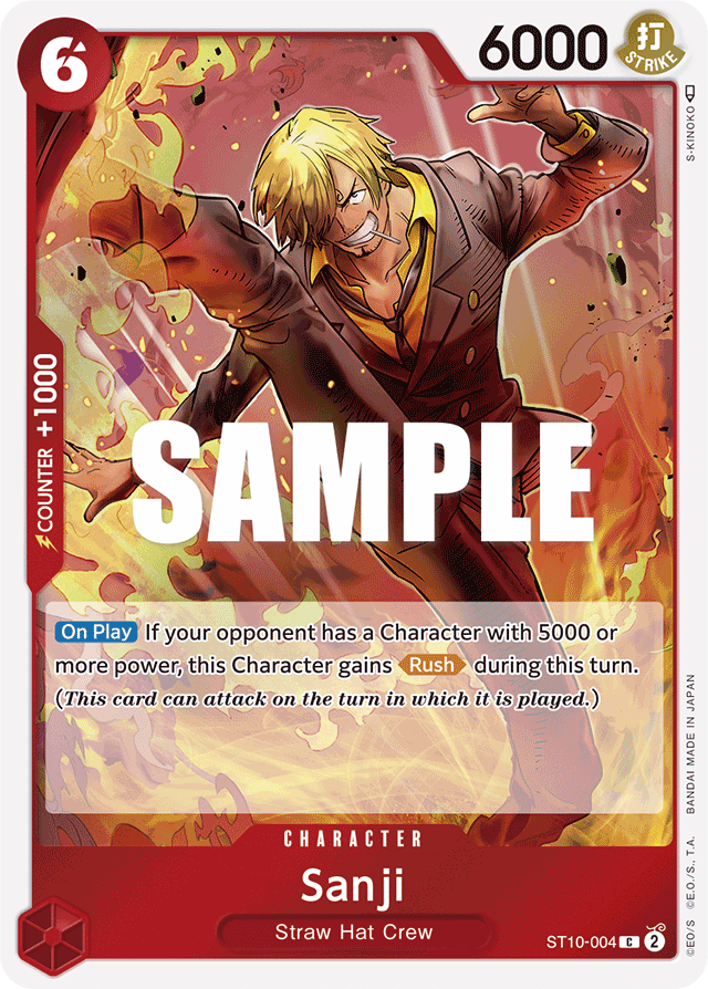 Sanji - ST10-004 - Common - Ultra Deck: The Three Captains