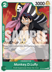Monkey.D.Luffy - ST16-005 - Common - GREEN Uta