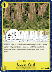 Upper Yard - OP05-117 - Uncommon - Awakening of the New Era