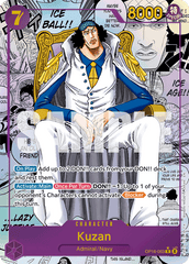 Kuzan - OP16-063 - Rare (Manga Alt Art) - The Time Of Battle