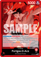 Portgas.D.Ace - OP16-001 - Leader - The Time Of Battle
