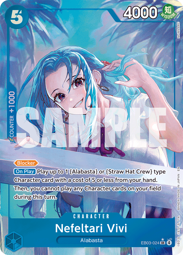 Nefeltari Vivi - EB03-024 - Super Rare (Alternate Art) - Heroines Edition