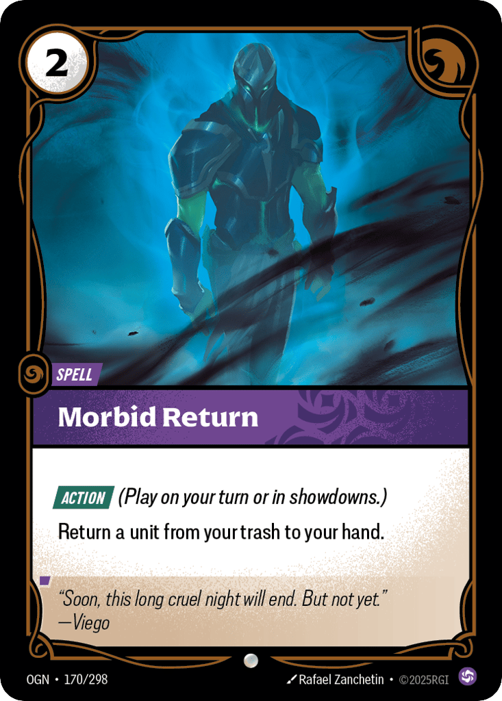Morbid Return - 170/298 - Common - Origins