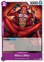Who's.Who - OP01-109 - Uncommon - Romance Dawn