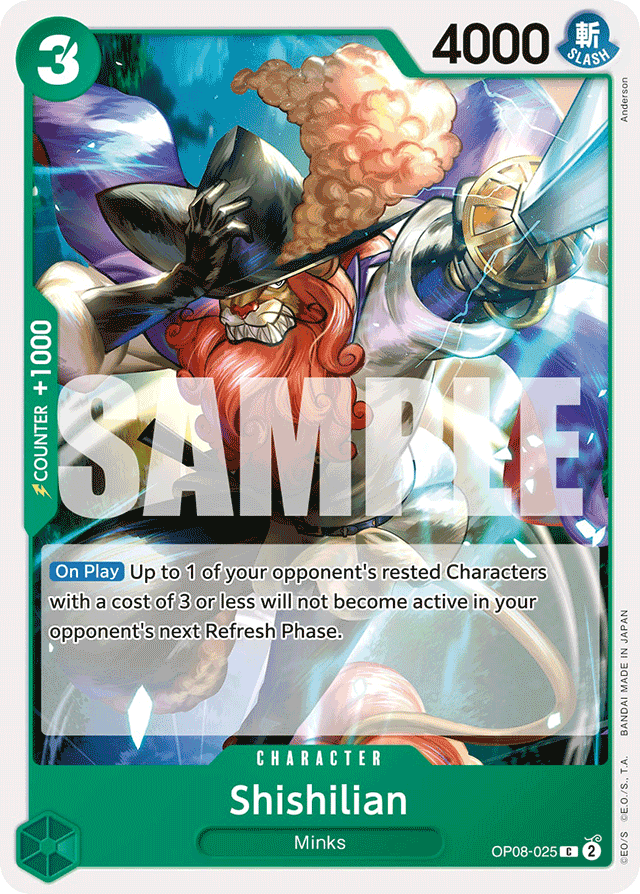 Shishilian - OP08-025 - Common - Two Legends
