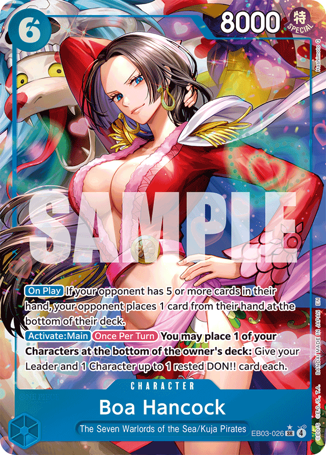 Boa Hancock - EB03-026 - Super Rare (Alternate Art) - Heroines Edition