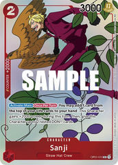 Sanji - OP01-013 - Rare (Gift Collection Alt Art) - Romance Dawn