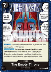 The Empty Throne - OP13-099 - Common - Carrying On His Will