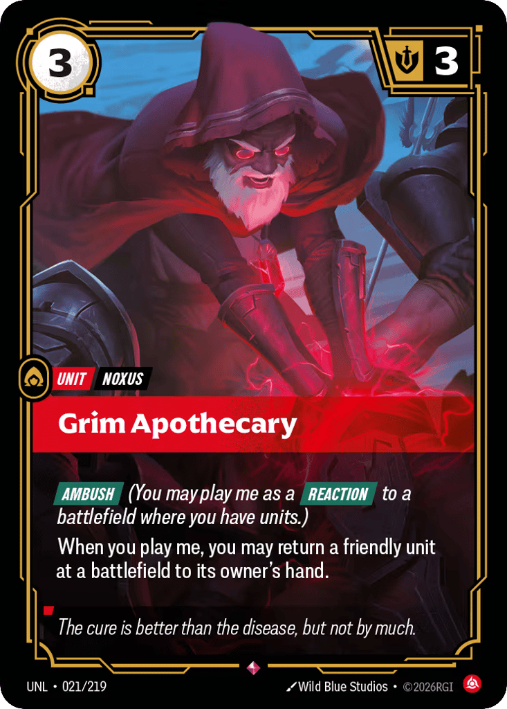 Grim Apothecary - 021/219 - Rare - Unleashed