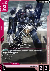 Zee Zulu - GD01-059 - Common - Newtype Rising